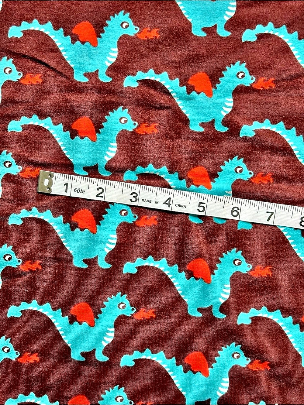 2y of euro knit jersey fabric - Drakar by Zonk